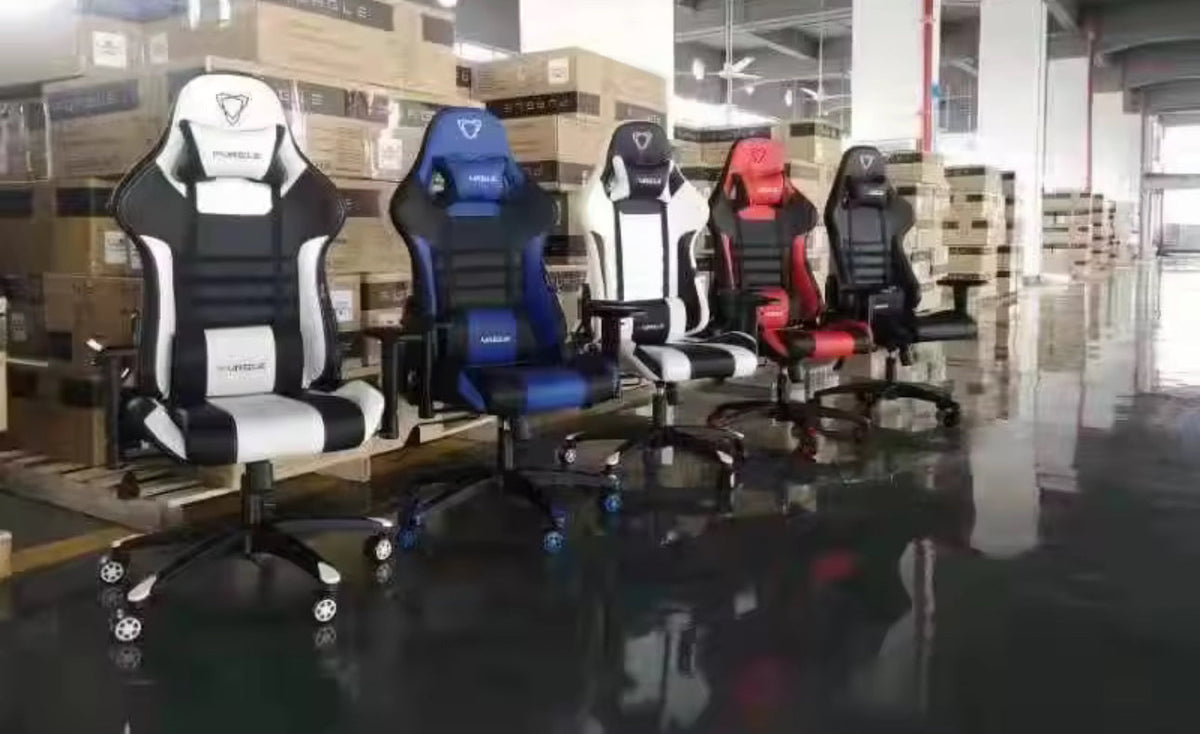 Ergonomic Gaming Chair – Racing-Style Office Chair with Lumbar Support