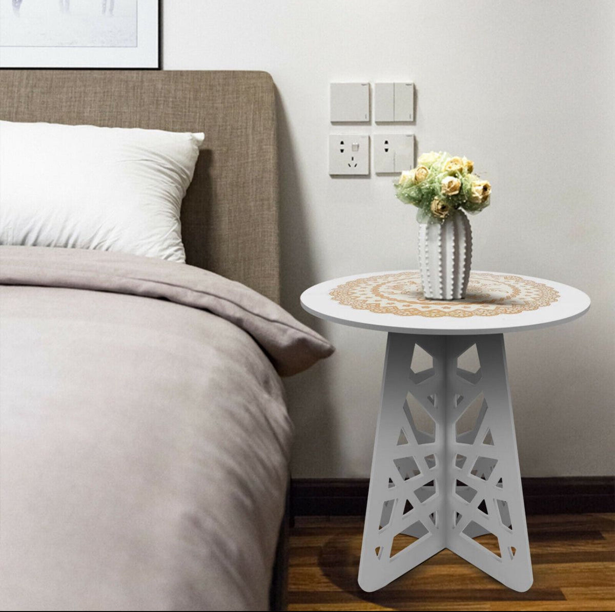 Side Stand/Table White