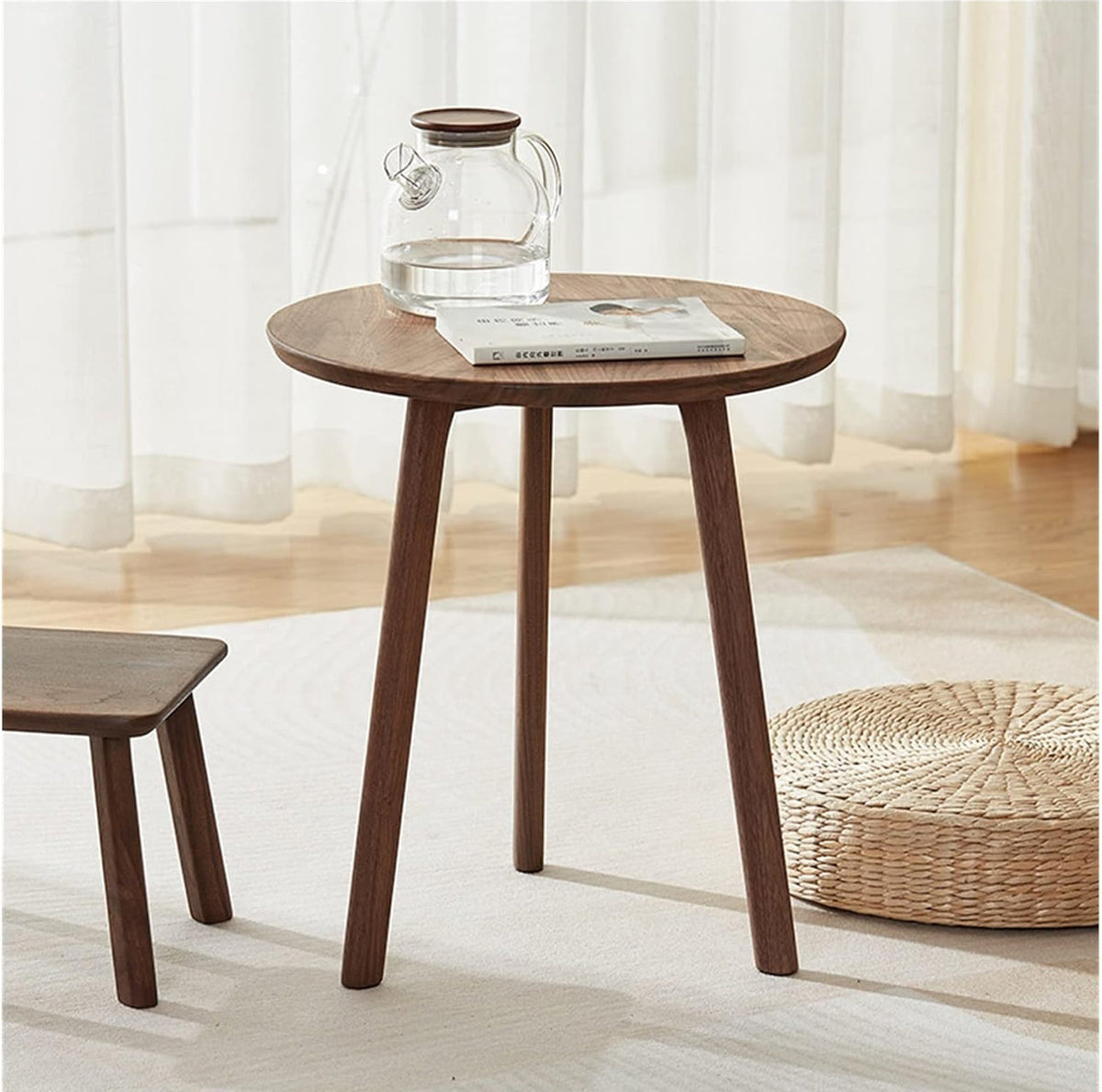 End Tables Side Table Sofa Living Room Small Apartment Sofa Table Light Luxury Simple Modern Solid Round Bedroom Bed Minimalist Side Table