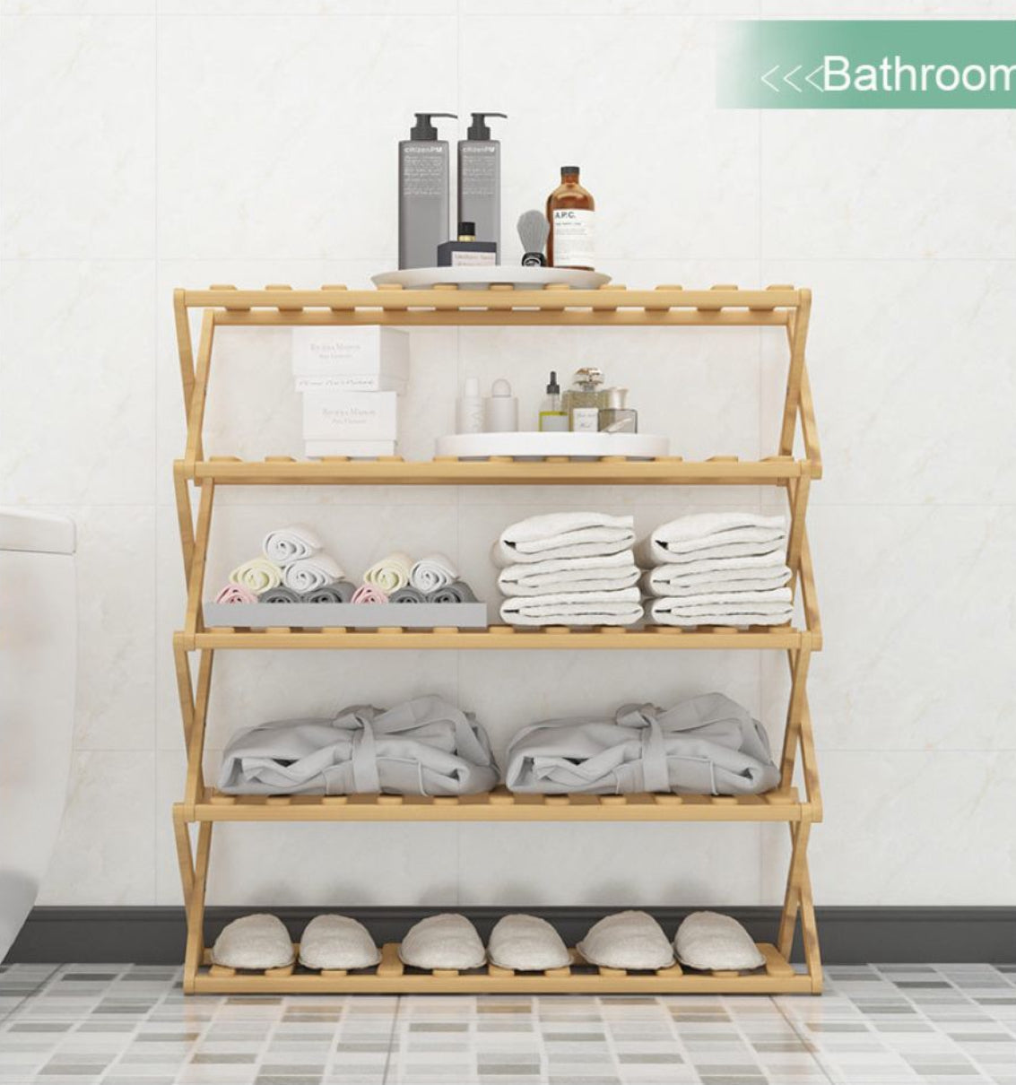Home Garden Plant Multi Purpose Rack Storage Shelf Multi-Layer 68cm Width