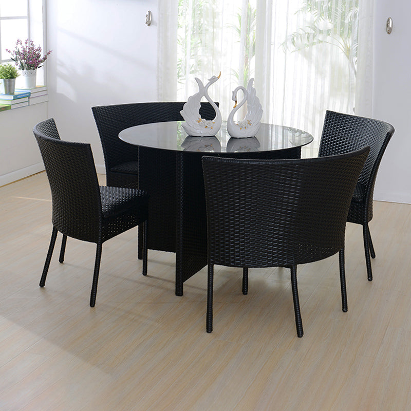 MFurn Four-Seater Pool & Restaurant Dining Set – Stylish Outdoor Comfort