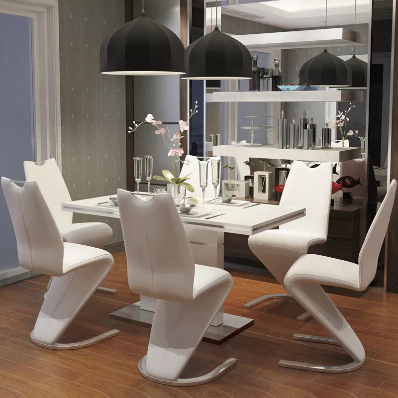 Emma 6/8 Seater Silver Dining Set