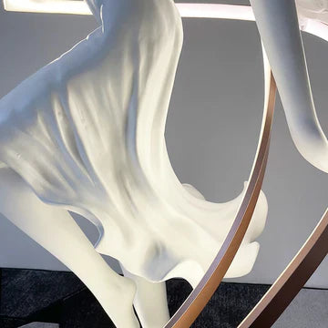 Athena Dancing Goddess Lamp Sculpture