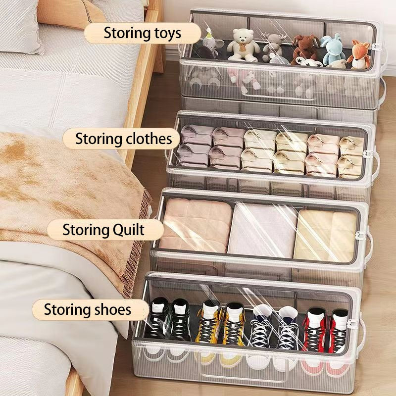 Multifunction PVC Shoe/Bedding Storage Organiser