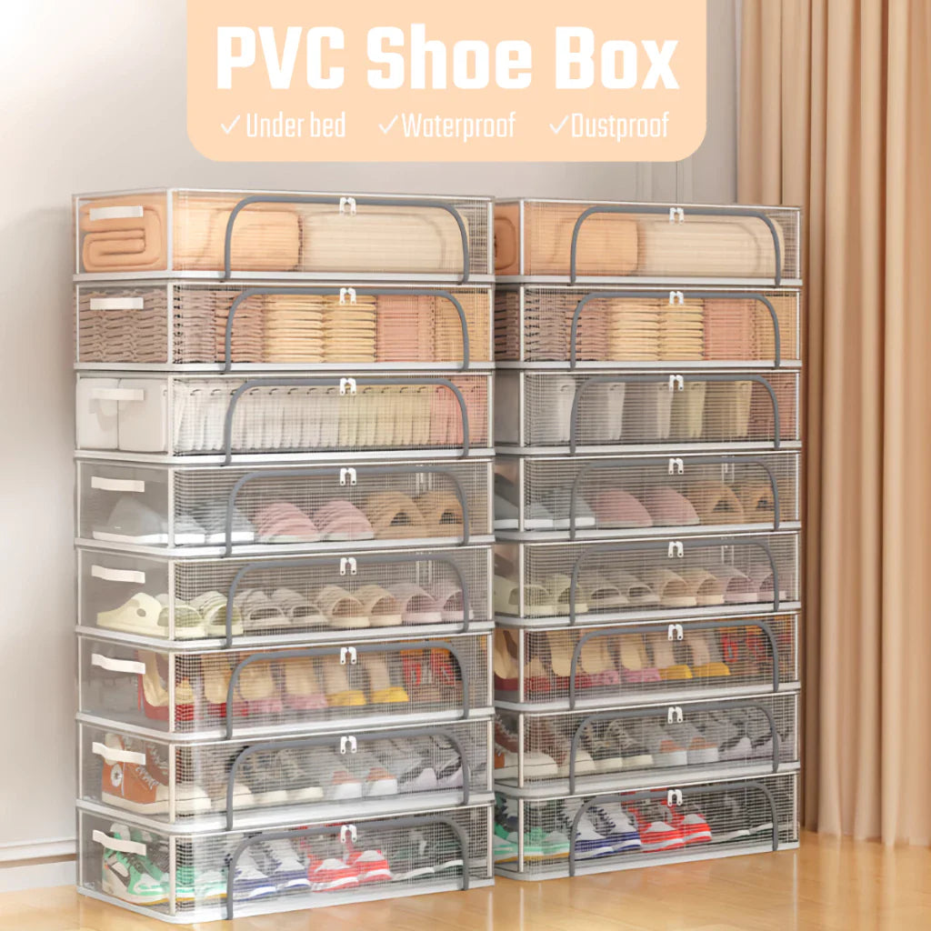 Multifunction PVC Shoe/Bedding Storage Organiser