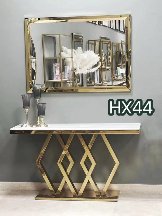 Xiomara Console/ Mirror Set