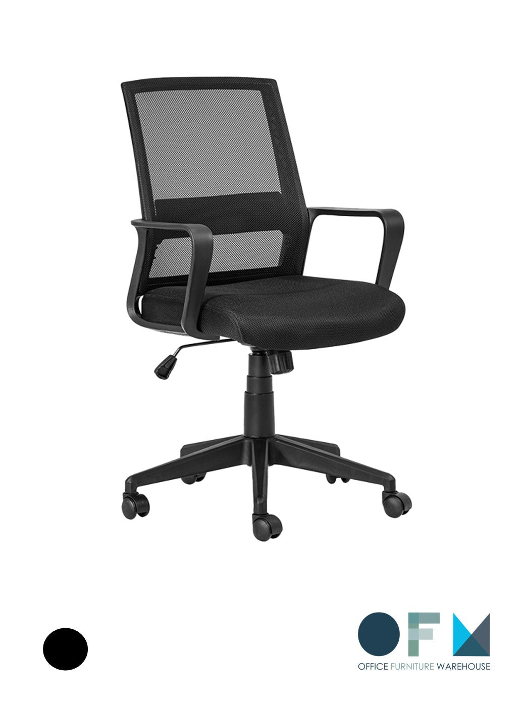 MFurn Mesh Back Office Chairs With Headrest