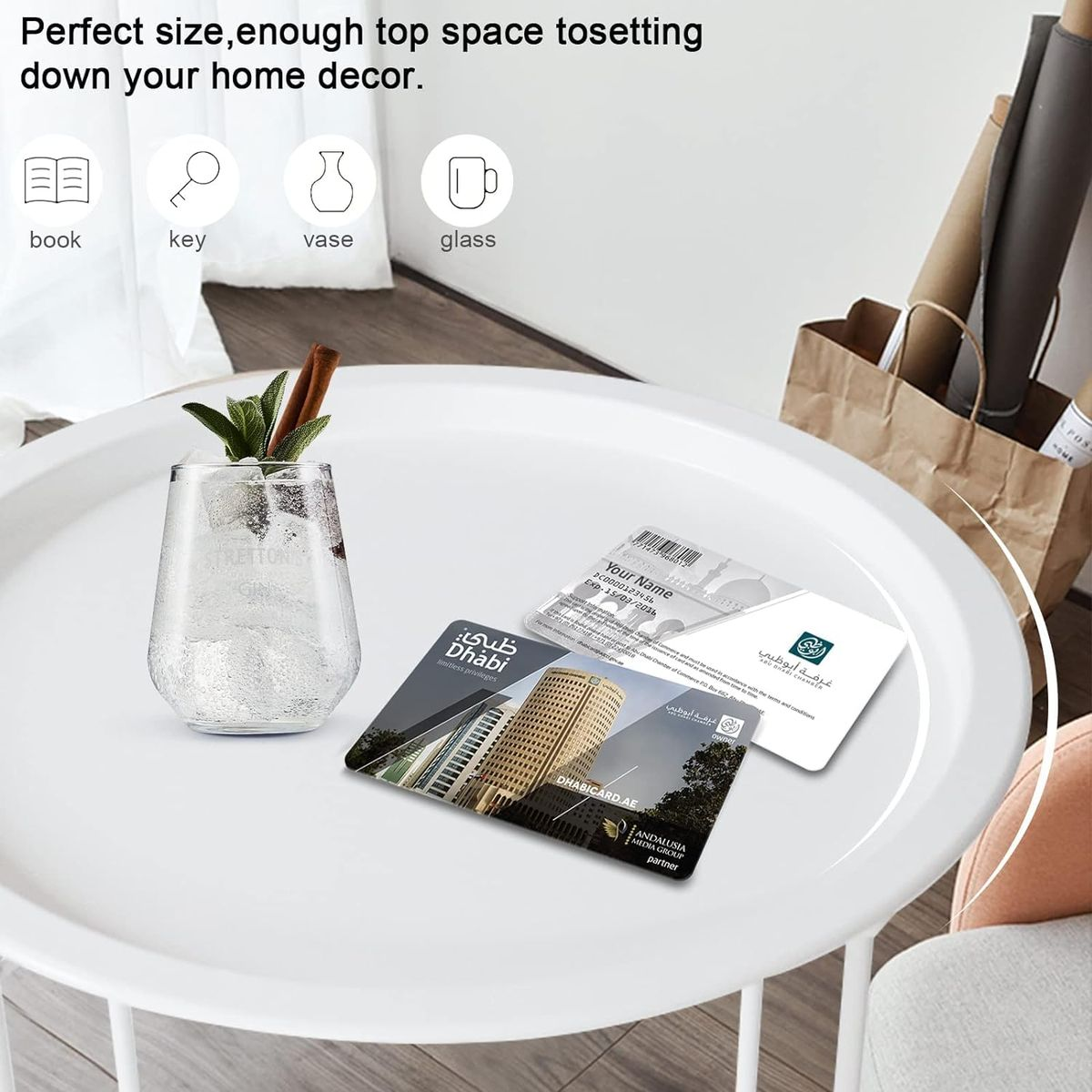 Round Patio Side Table