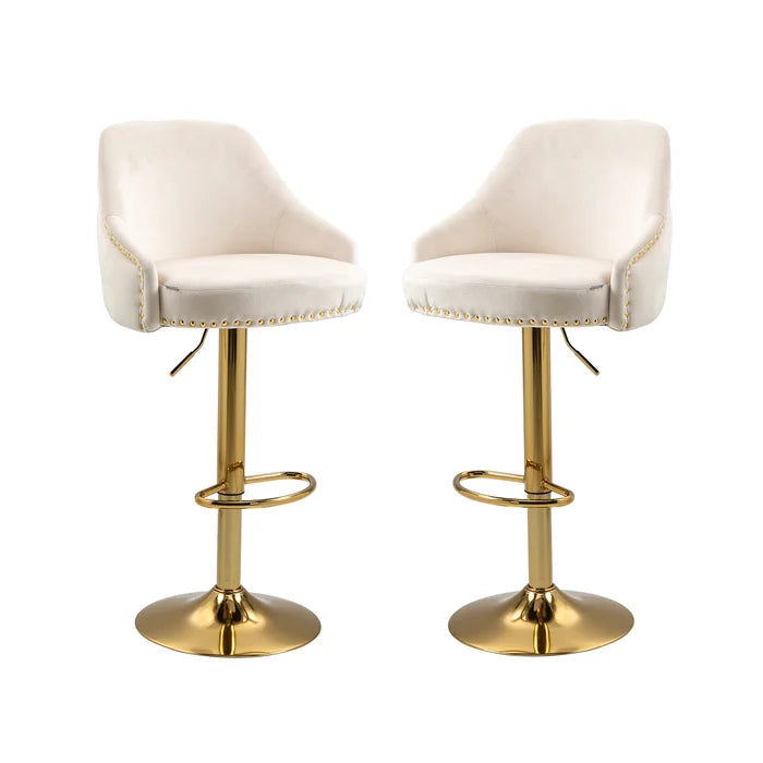 Opal Velvet Bar Chairs