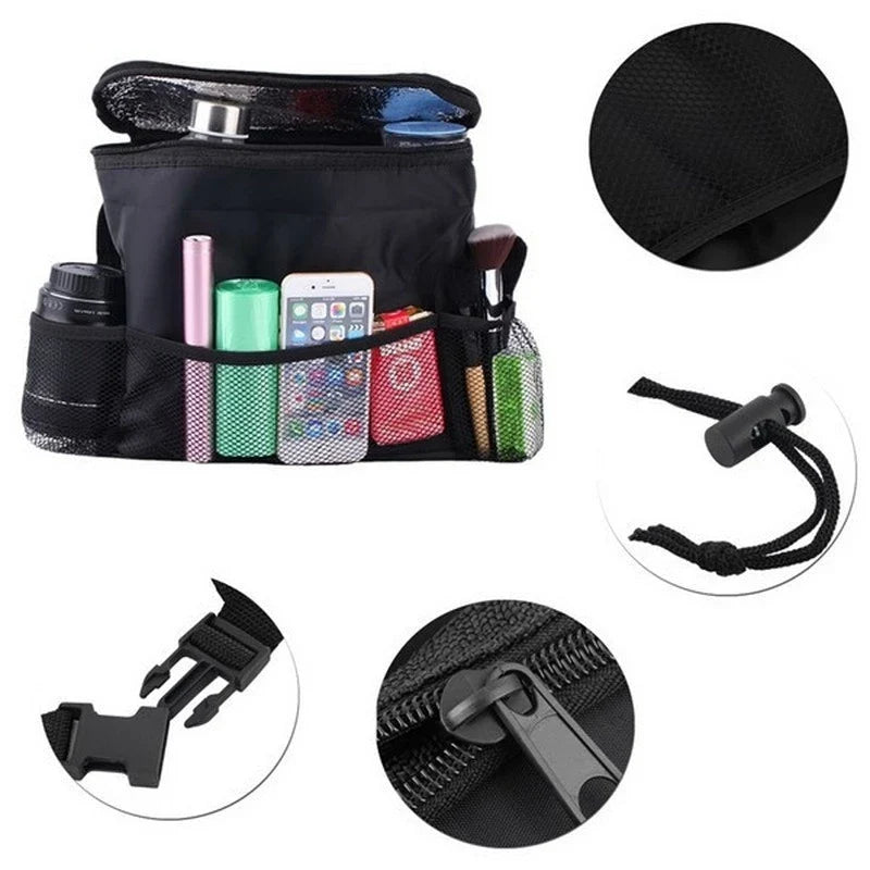 Multi-Pocket Car Seat Organizer