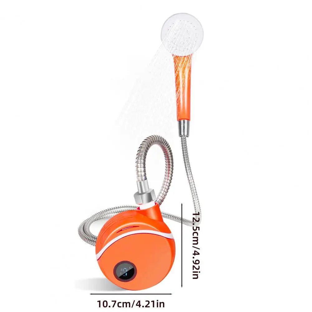 Portable Outdoor Camping Shower With Temperature Control & Pump | Compact Travel Shower
