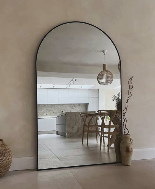 Arch standing mirror