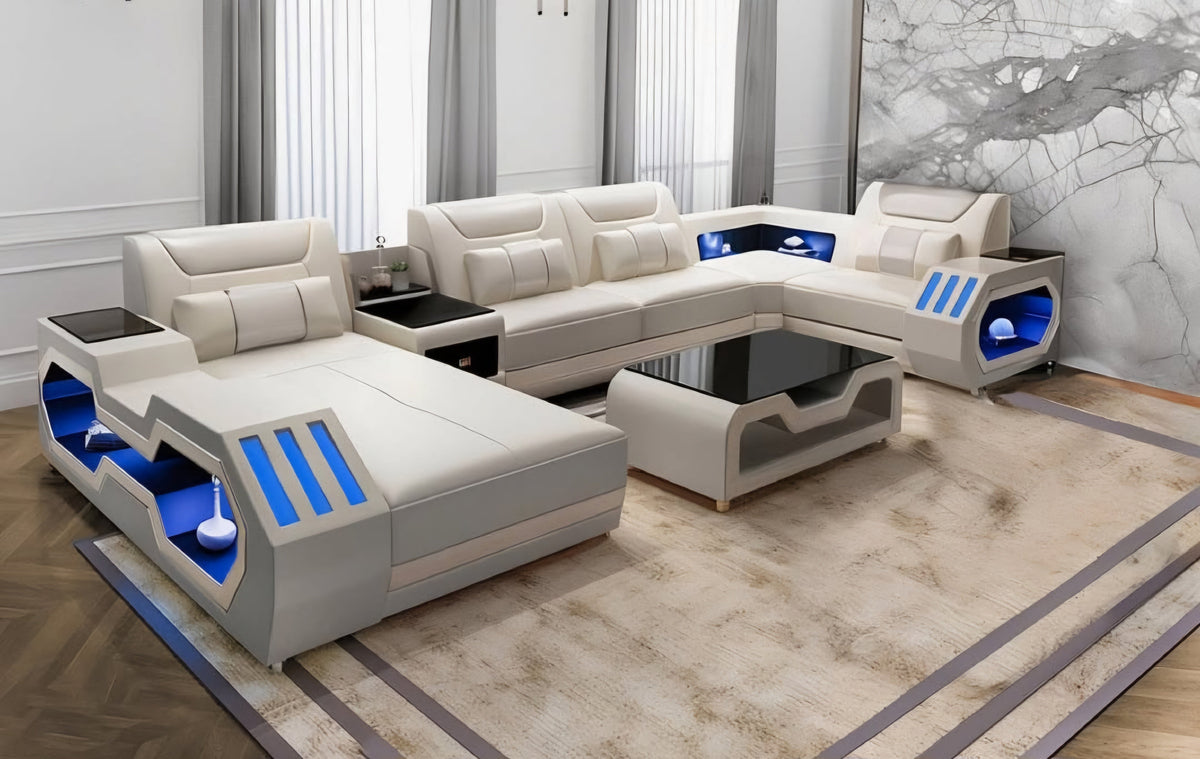 Tesla smart modular couch set