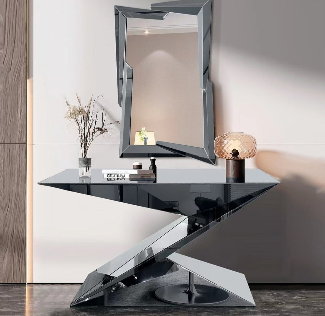 Montale luxe console/mirror set