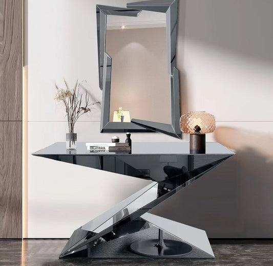Montale luxe console/mirror set
