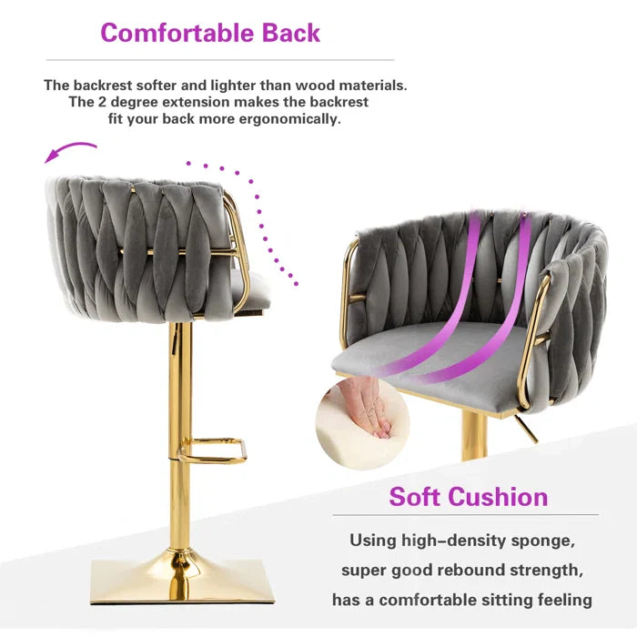 Gabriella luxe bar chairs