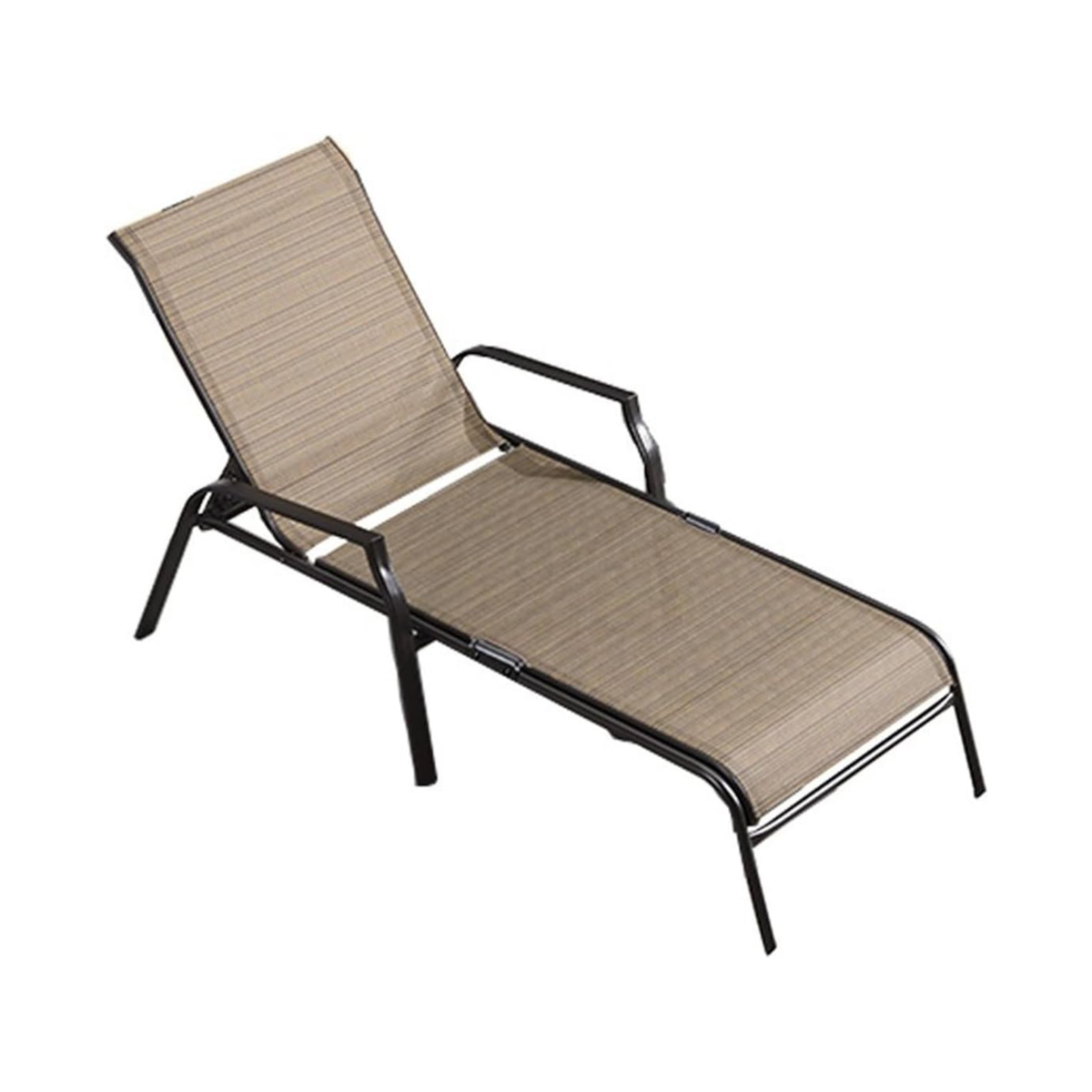 MFurn SunGod 2-Piece Chaise Lounge Set – 5-Position Folding Outdoor Recliners