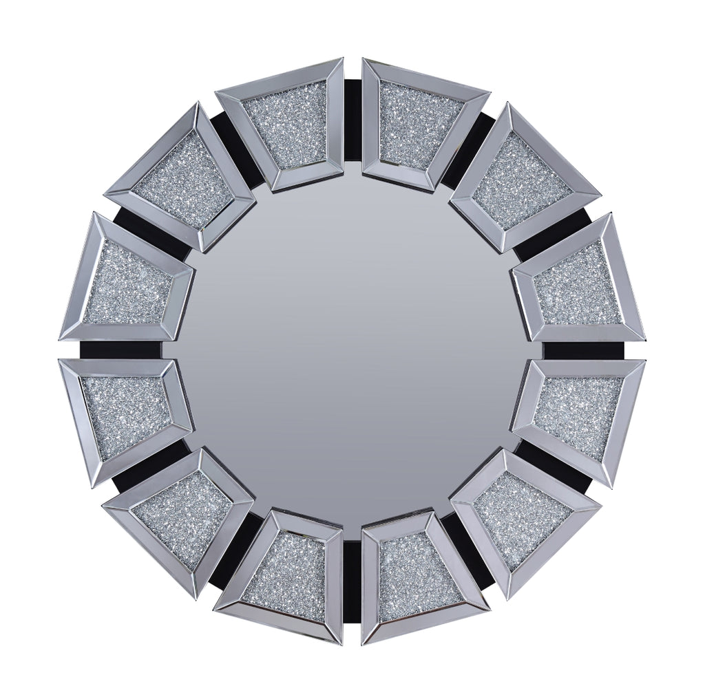 Marco crushed diamond mirror
