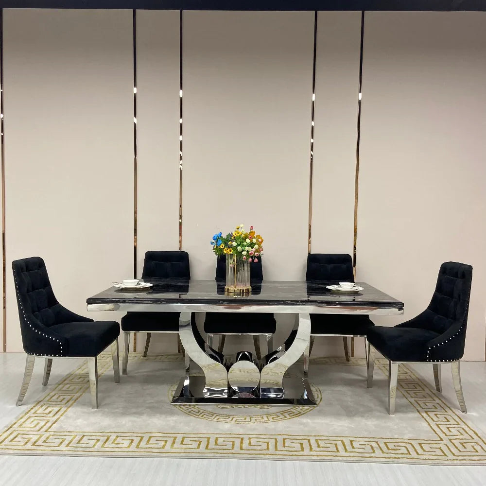 Monaco 6/8 Seater Luxe Dining Table