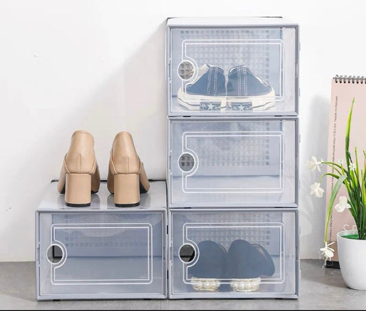 Mesh Breathable Shoe Storage Box