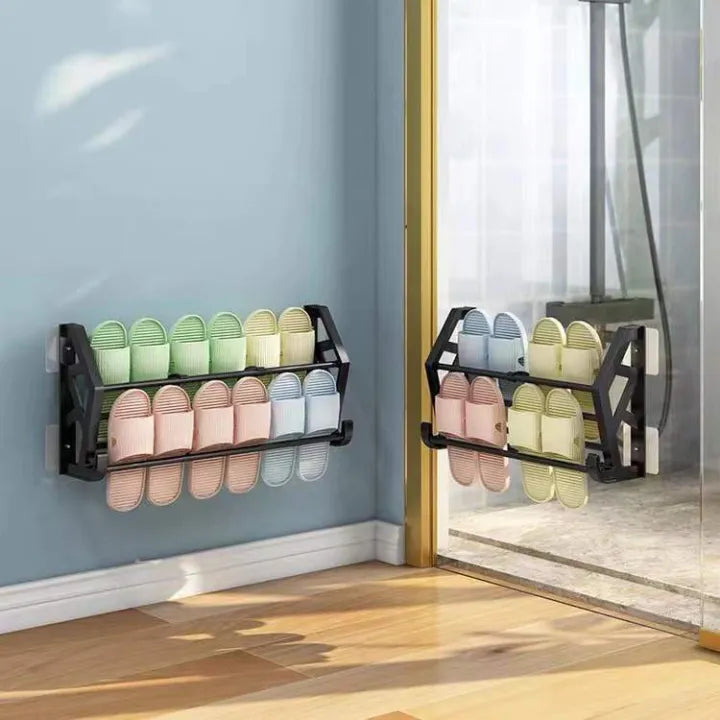 Wall Mounted Shoe Rack 1pc-White