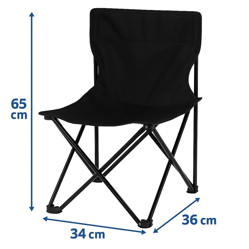 MHome Kidies Size Portable Folding Camping Chair – Compact, Lightweight & Durable