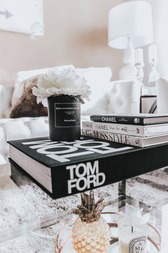 Designer coffee table books
