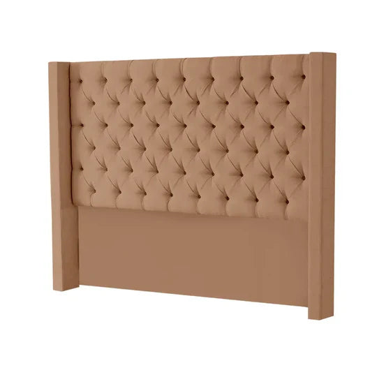 MFurn Tufted Wingback Velvet Headboard – Multiple Colours