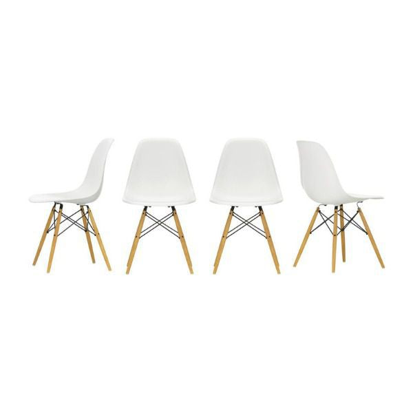 Modern Nordic Styled Dining Chairs Set 4
