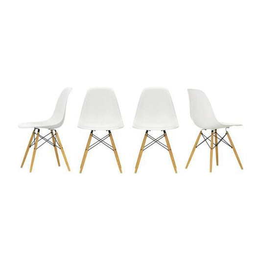 Modern Nordic Styled Dining Chairs Set 4