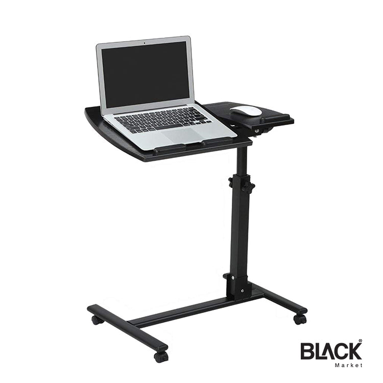 MFurn Foldable Adjustable Laptop Computer Desk Rolling Table