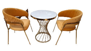 Modern and Stylish Velvet Dining Set