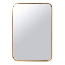 Metal Frame Rectangle Mirror 80 X120 CM