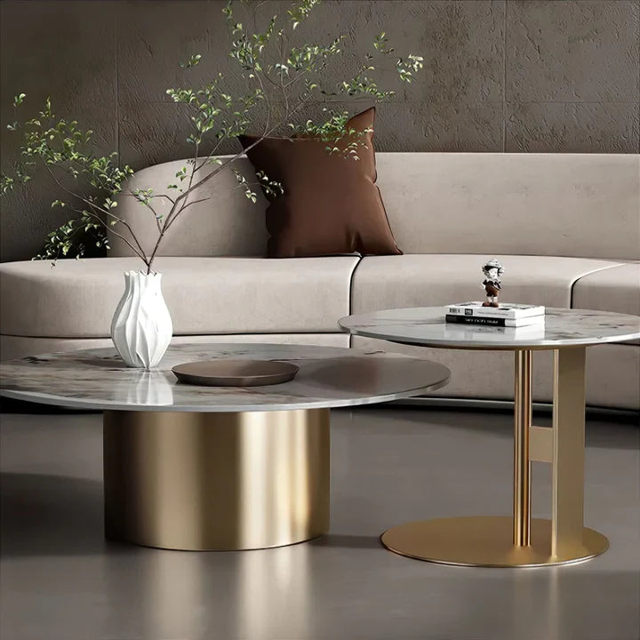 MFurn - Modern Round Nesting Tables Set 2pc