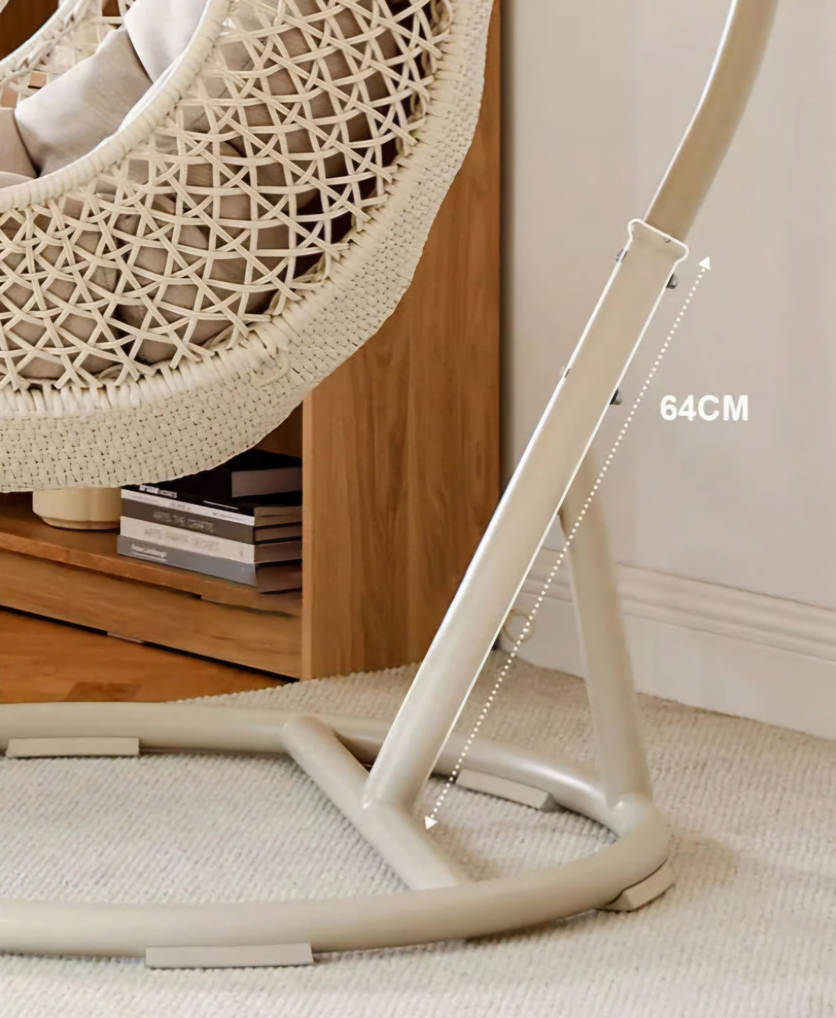 Lotus Rattan Swing