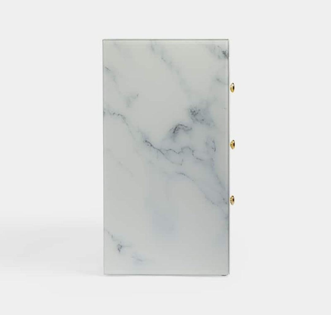 Onyx marble pedestals