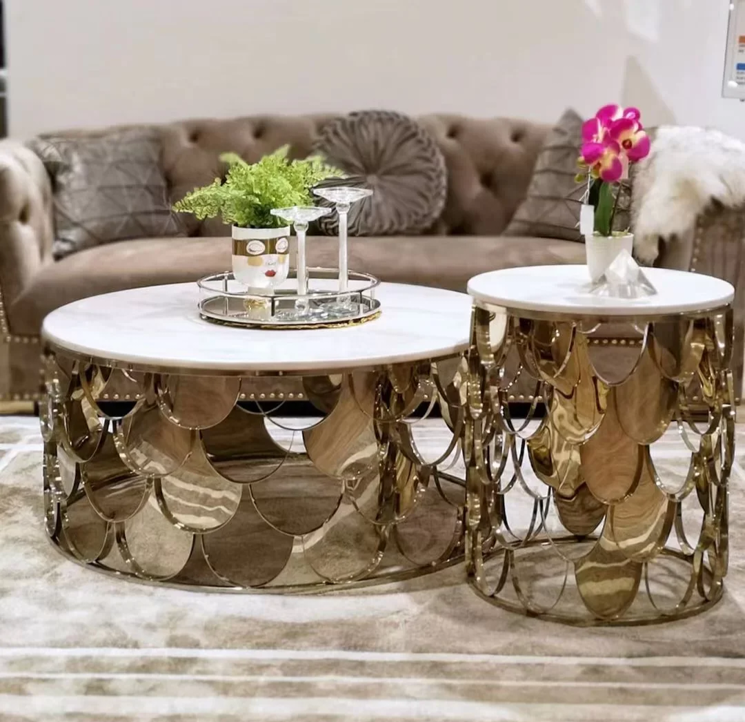 Terenzi Luxe Coffee/Side Table Set