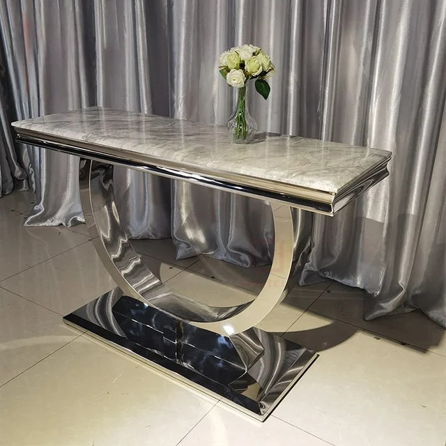 Estafani marble console