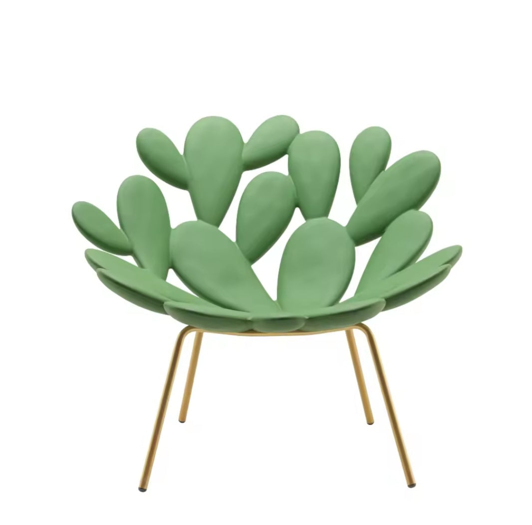 Cactus flower chairs outdoor chairs 