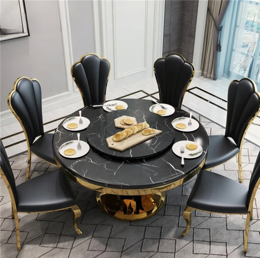 Luxury Azzura Marble Dining Table