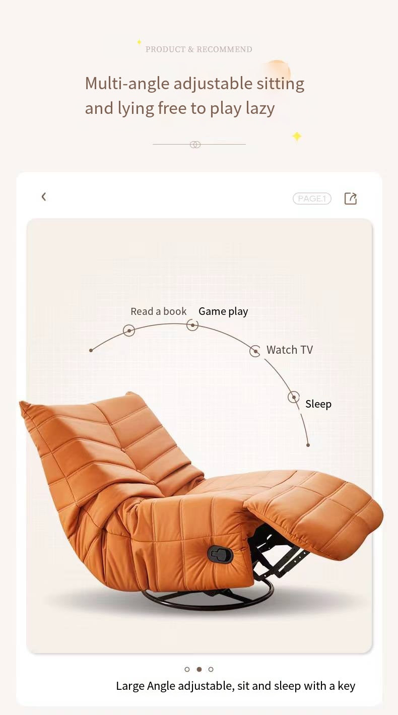 Gabbana leather lounger