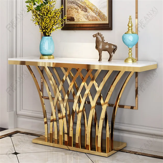 Aldora gold console