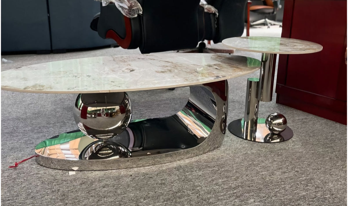 Amadeo marble coffee table