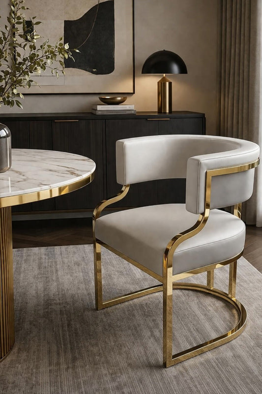 Cavario luxe dining chairs