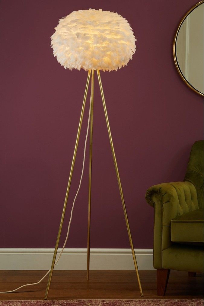 Gianella feather lamp