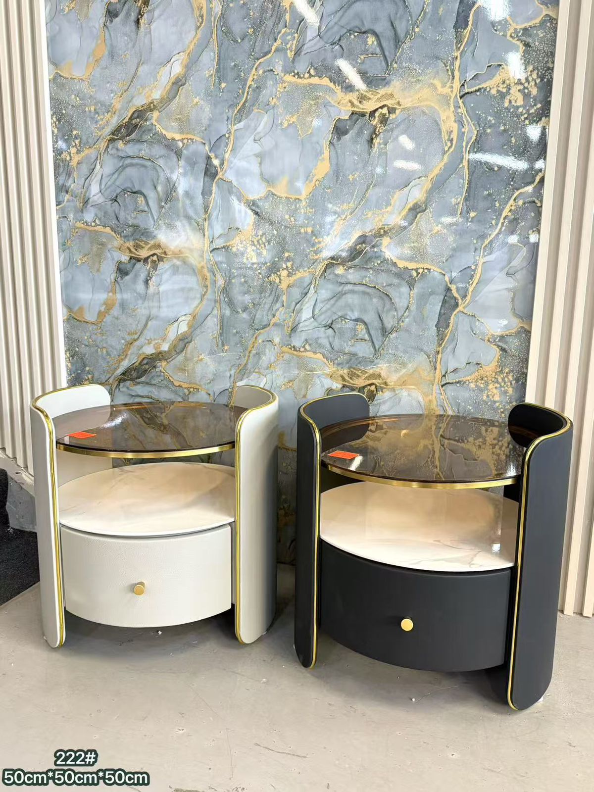 Belmond round nightstand