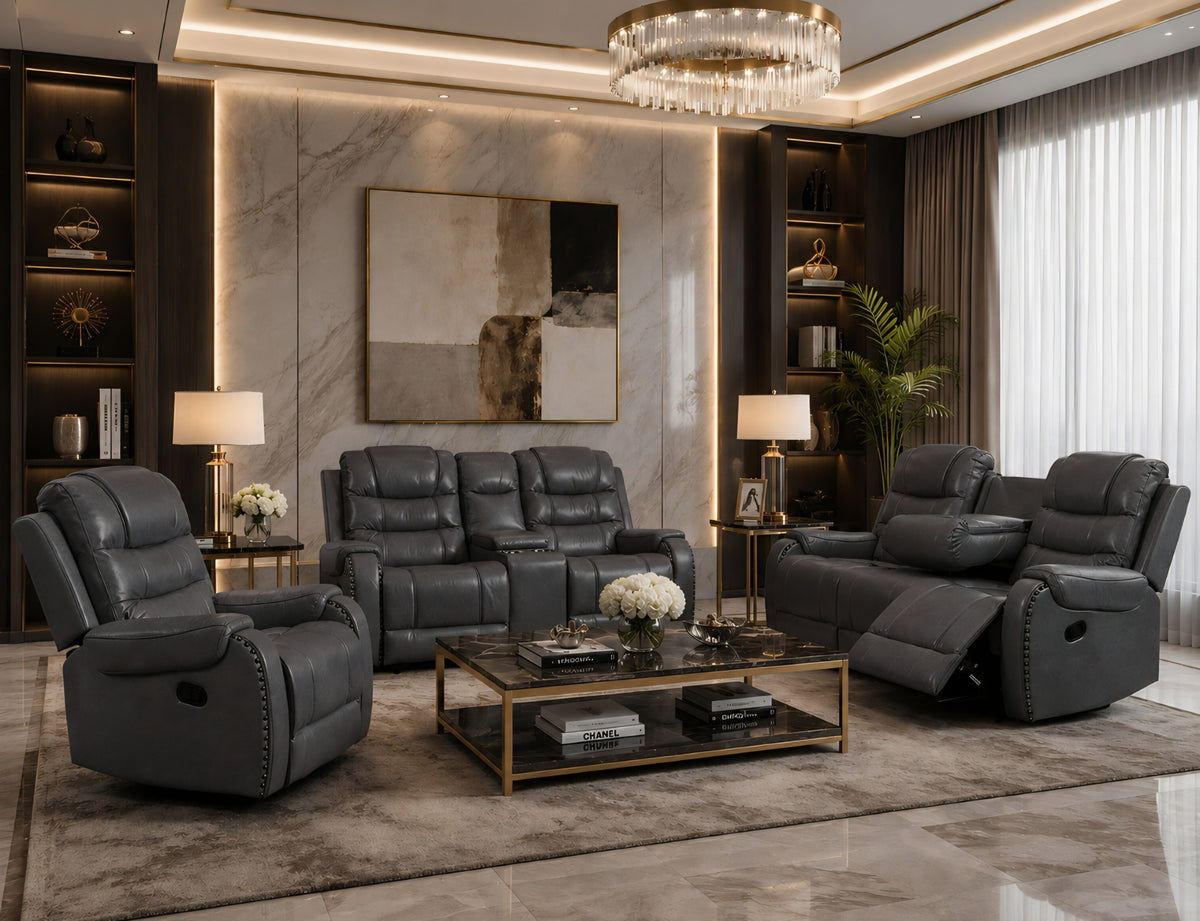Rivello 5 Seater Recliner Set