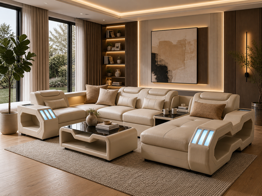 Tesla smart modular couch set