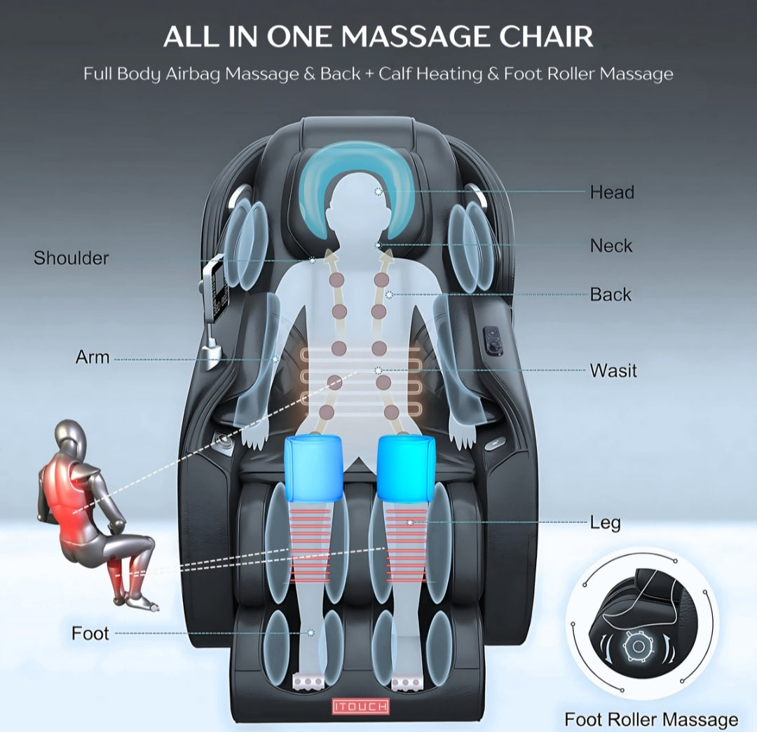 Cloud 9 massage chair