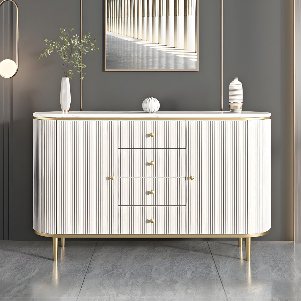 Aurora buffet table